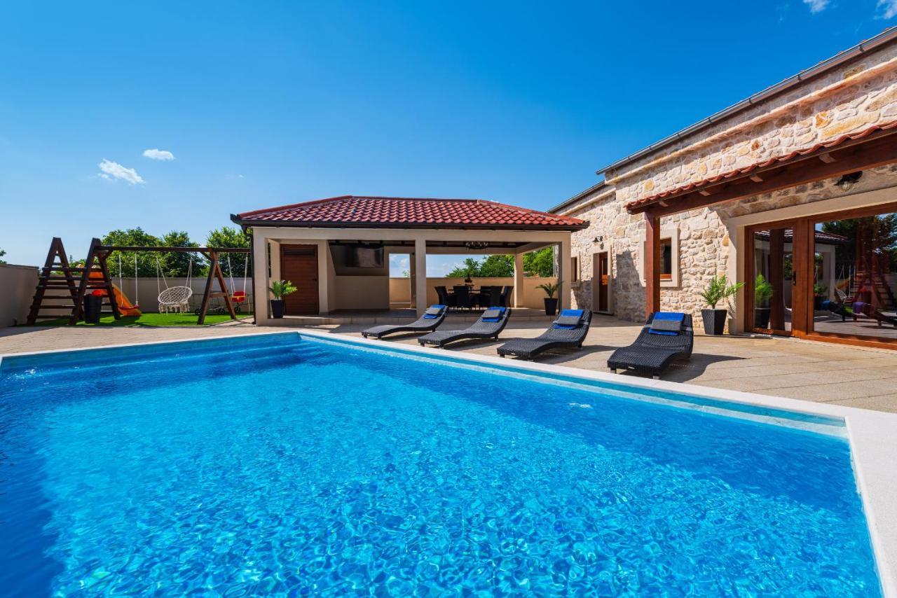 Stone Villa Miandri Sukošan Exterior foto
