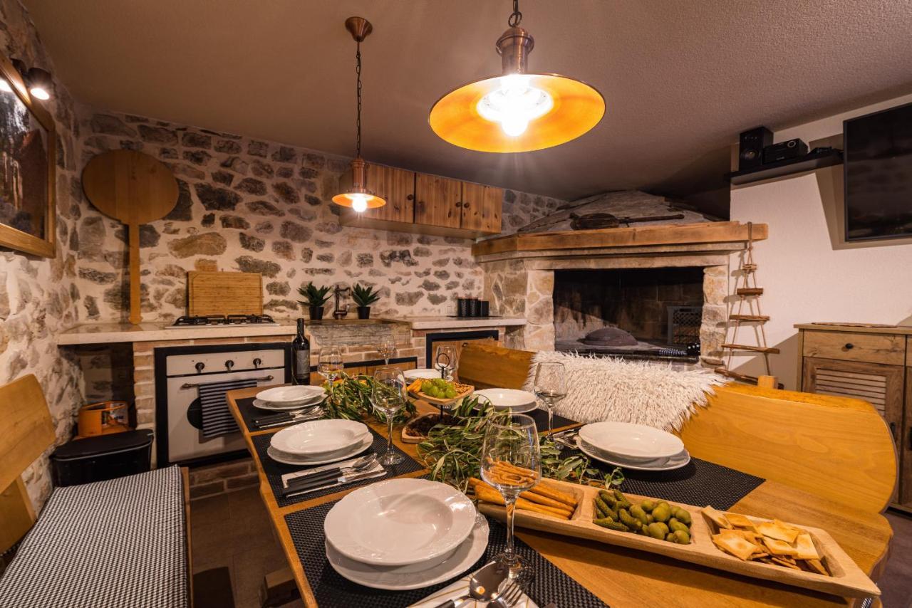 Stone Villa Miandri Sukošan Exterior foto